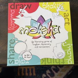 Moksha - Yoga Board Game NEW OPENED BOX