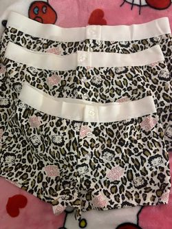 Cheetah Print Betty Boob Shorts