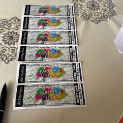Tickets For Paintballs U.S.A