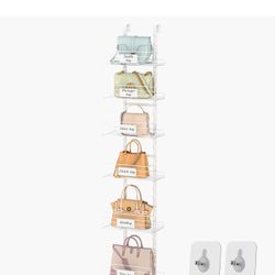 All New Hanging Purse Handbag Organizer Rack 