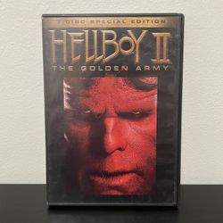 Hellboy II The Golden Army DVD 3 Disc Special Edition Guillermo Del Toro 2008