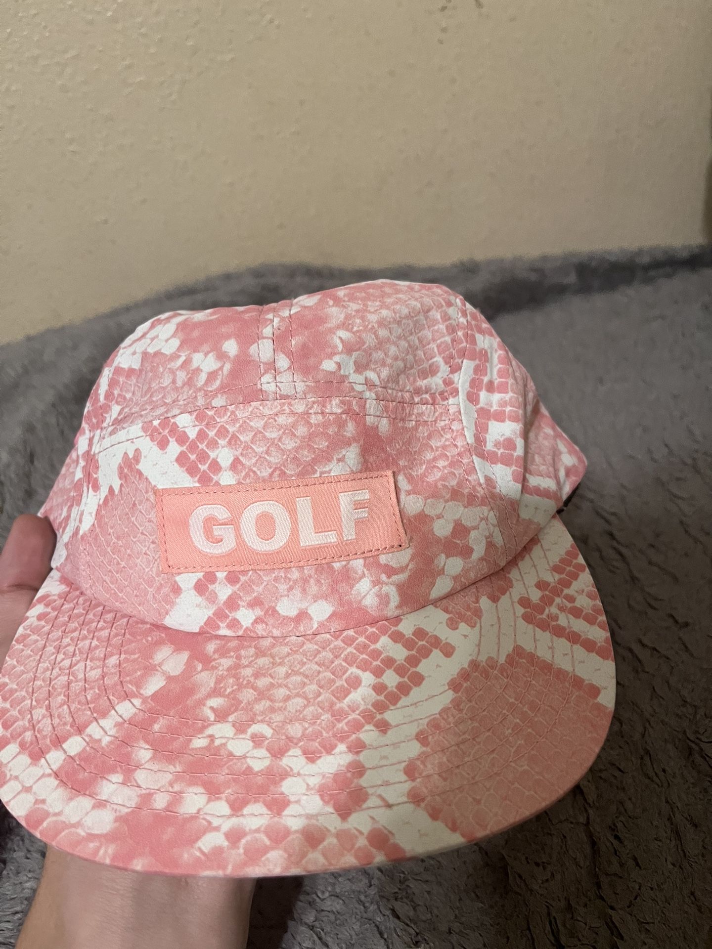 Brand new pink GOLF hat