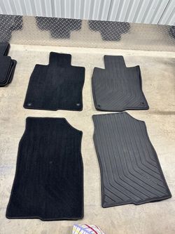 OEM Honda Civic 2020 Floor Mats – Rubber & Carpet Set