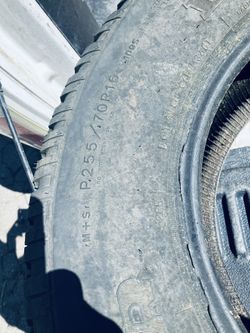 Used Tire P255/70/R16