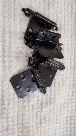 NEW Black cabinet door hinges