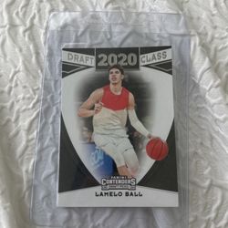 2020-21 Panini Contenders Draft Picks Lamelo Ball #4 Draft Class Card