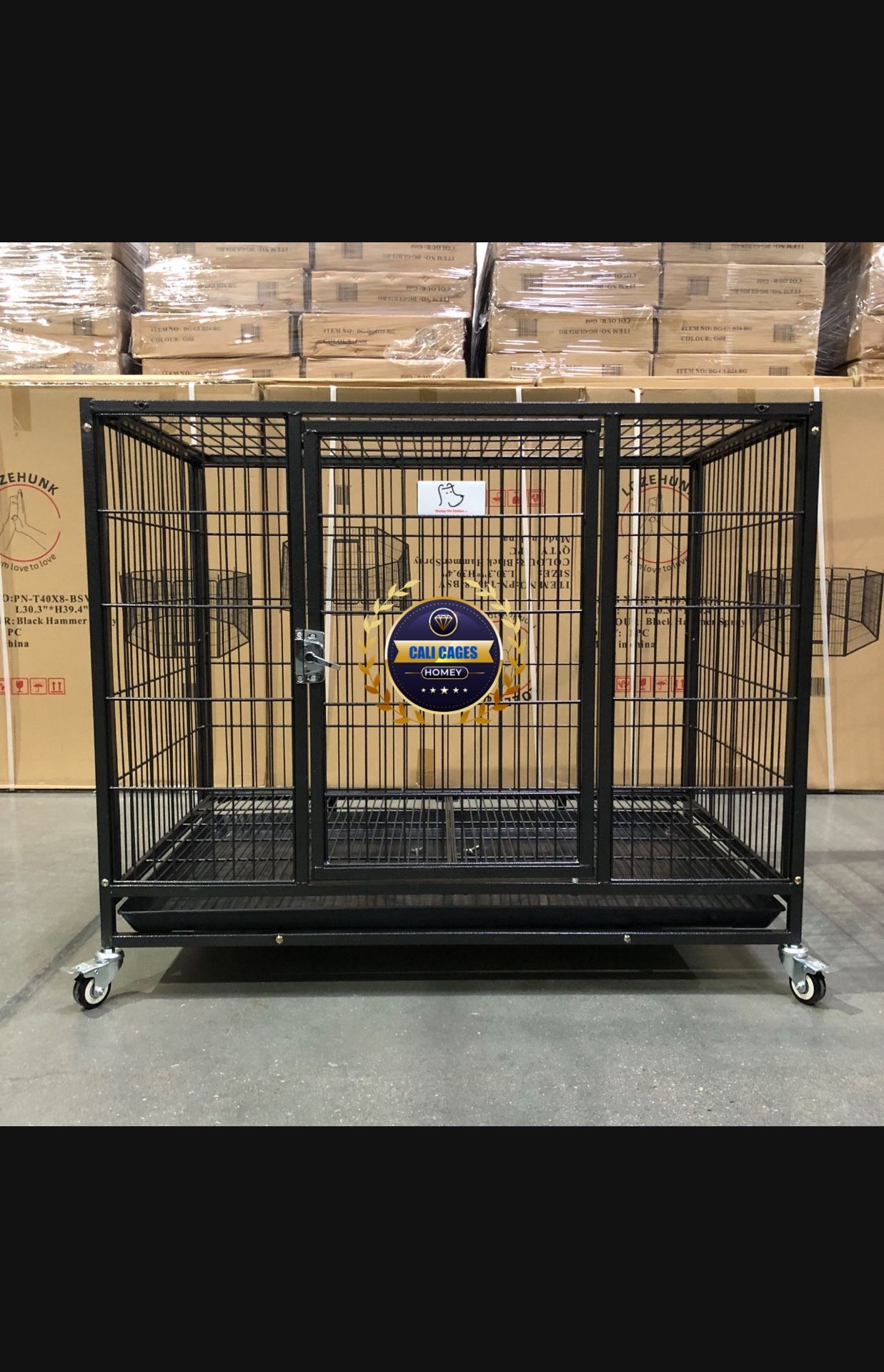 Dog Pet Cage Kennel Size 37” Medium New In Box,All Products : American Fashion Style Bags On Sale