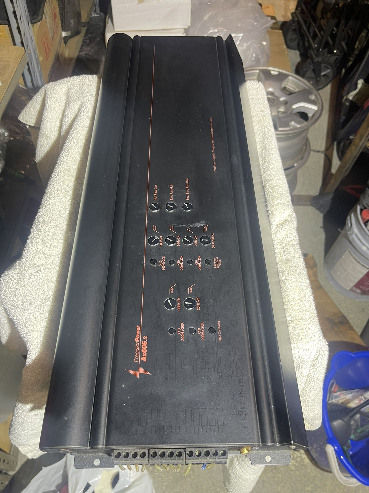 precision power ppi amp art series black ax606.2 for Sale in Brea
