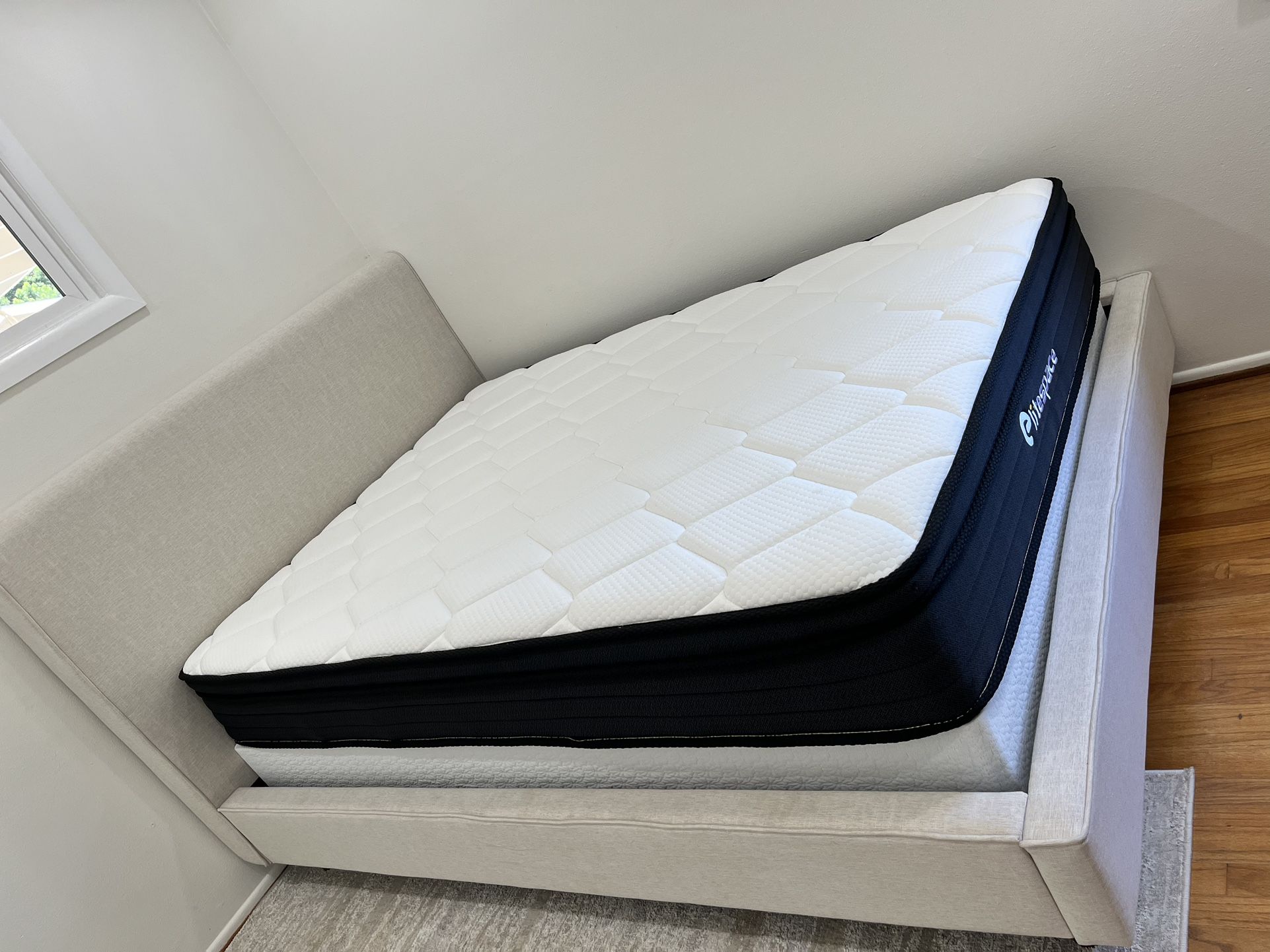Living spaces full size bed- Full Set Incl Mattress And Box Spring