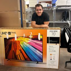 SAVE THIS HOLIDAY SEASON AT BEST DEAL IN TOWN!  70" LG 4K (2160P) UHD Smart TV - (70UT8000AUA)	