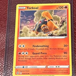 Torkoal 23/172 Brilliant Stars Uncommon Pokémon TCG 2022