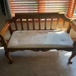 Solid Wood Bench