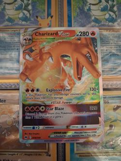 Pokémon card Charizard VSTAR