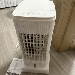25-INCH Evaporative Air Cooler, Portable Cooler, Smart Timer