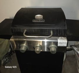 Master Cook 3 Burner BBQ Propane Gas  included