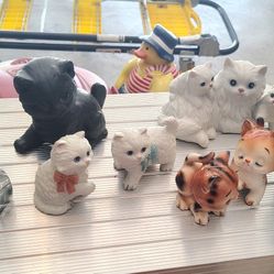 Cat Figure Lot