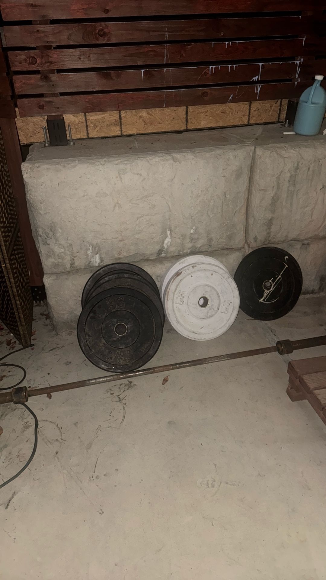 Olympic Weights And Barbell 