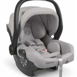 UPPAbaby MESA V2 Infant Car Seat Stella Grey Brushed Melange 