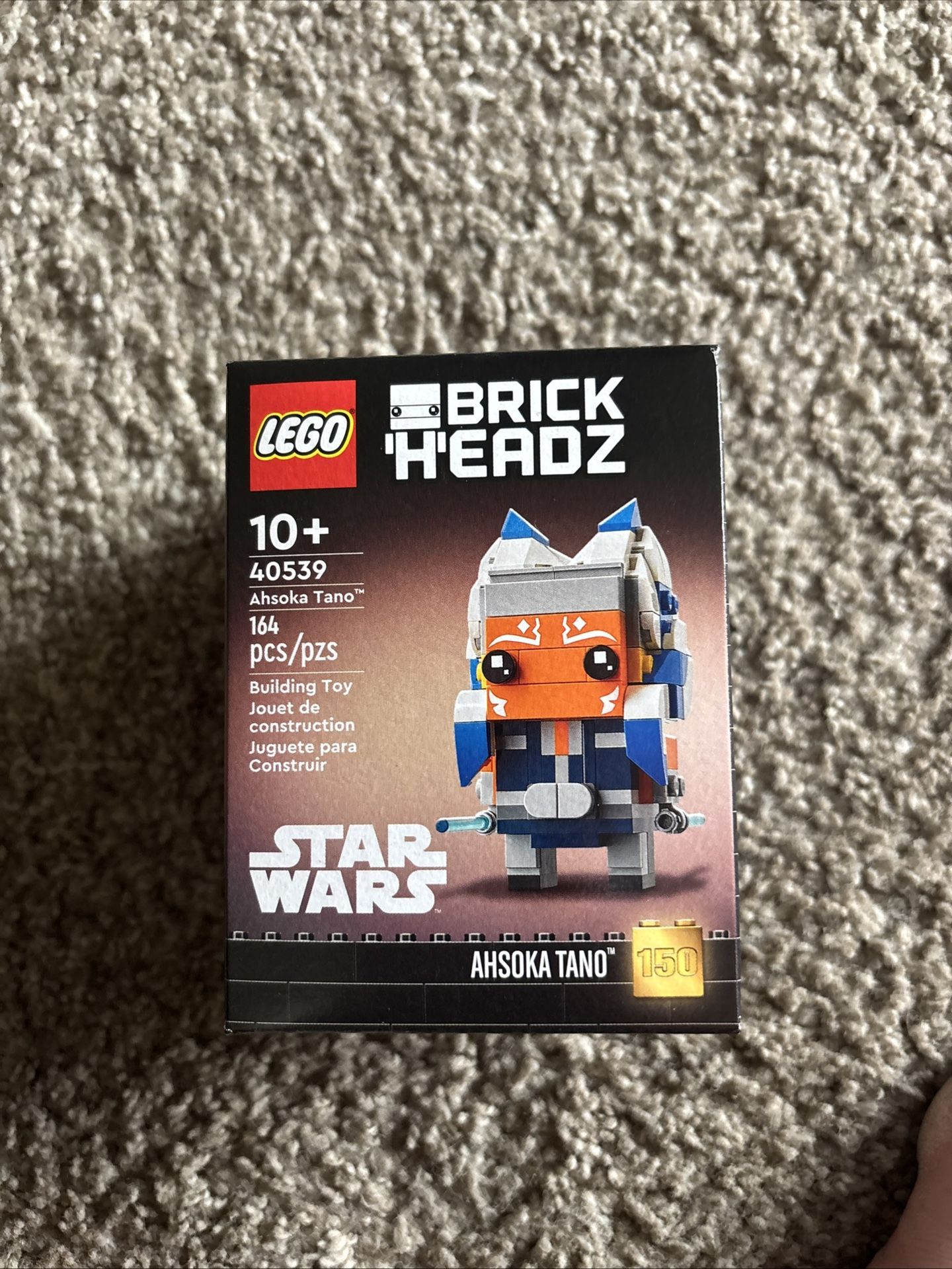 Lego Brickheadz Star Wars 40539 Ahsoka Tano Building Set Rare Retired New