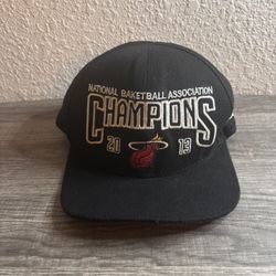 Adidas Miami Heat 2013 NBA Champions Hat (Rare Finals Strapback) $20 OBO