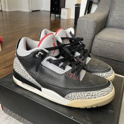 Air Jordan 3 Black Cement 2018 size 11