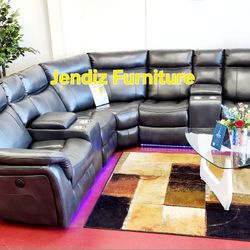 ☄️Furniture On Promotion 🔥Brand New Power Reclining Sectional Sofa 💥 Only $49 Today And Pay Later With Or Without Credi 💥 