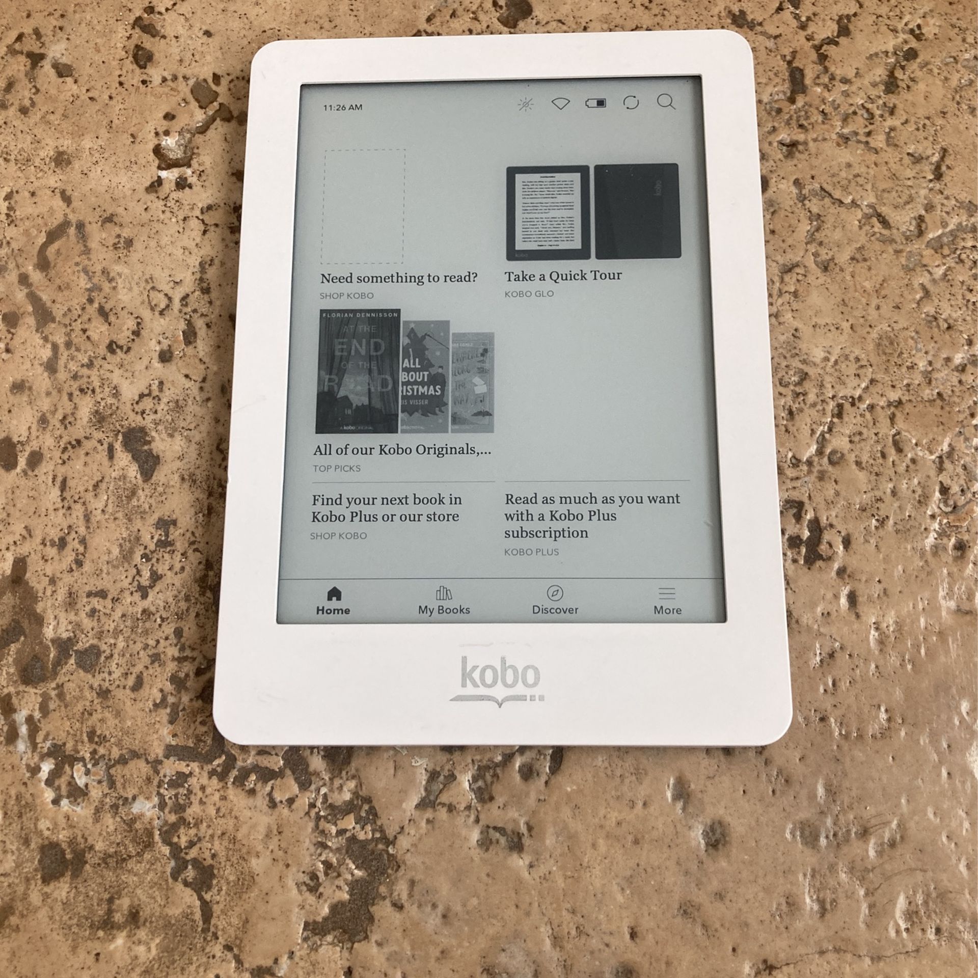 Rakuten Kobe Glo Ereader