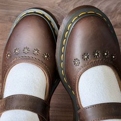 Mary Jane Flower Doc Martens