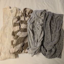 4 Knit Cardigans - New