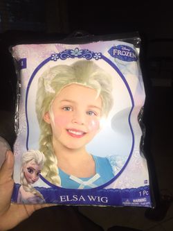 Elsa child wig