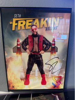 WWE Seth Rollins Autograph