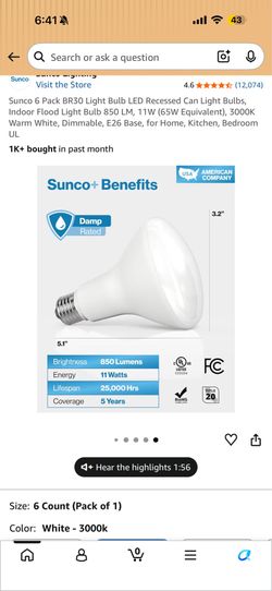 LED Light bulbs