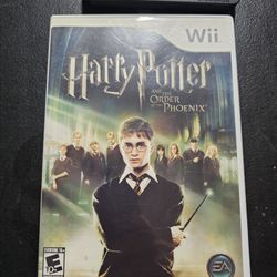 Harry Potter And The Order Of The Phoenix Nintendo Wii