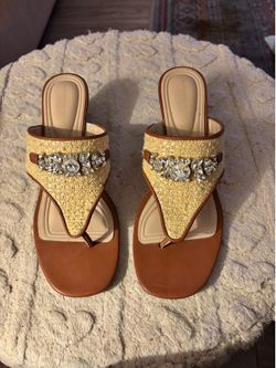 Ladies’ Italian designer sandles Size 10
