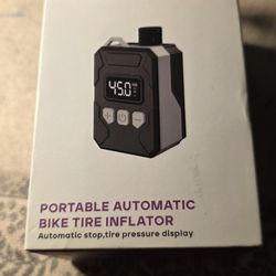 Portable Automatic Bike Tire Inflator