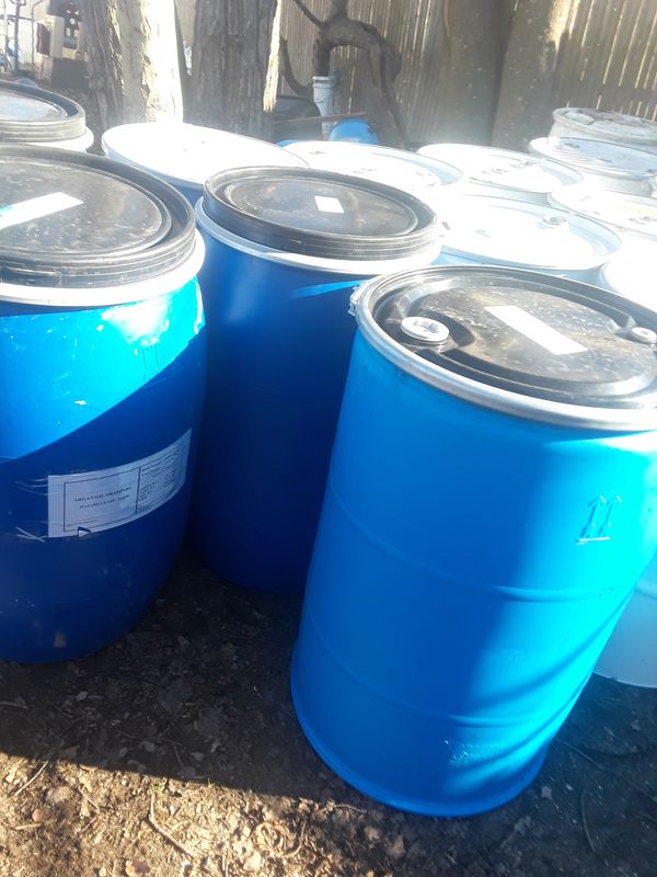 55 gallon plastic barrels for Sale in New York, NY - OfferUp