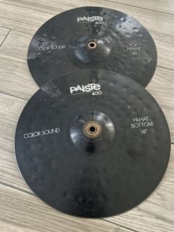 Paiste 400 Color Sound 14” Hi Hats