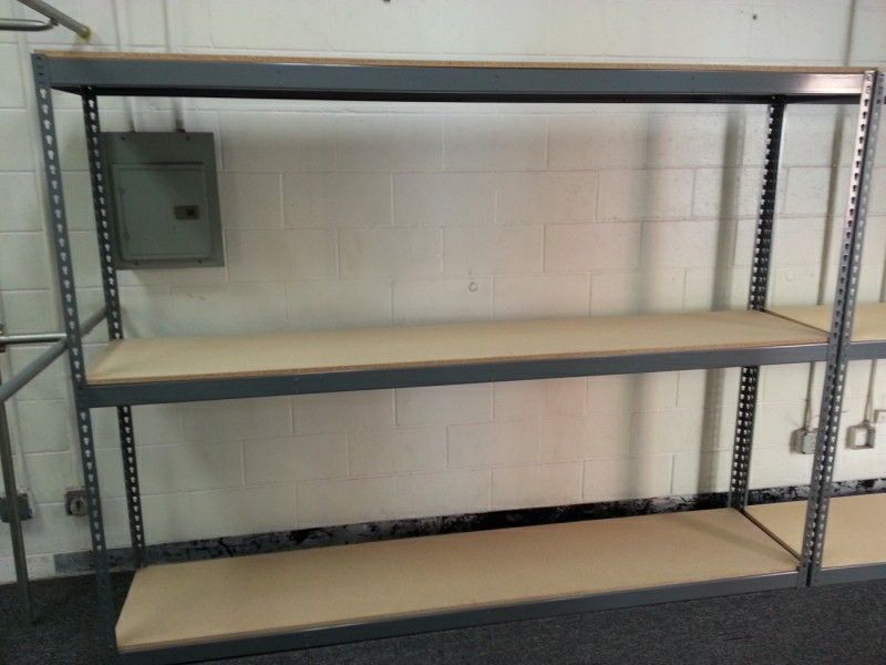 Shelving 72 in W x 18 in D New Industrial Racks Similar to Uline
