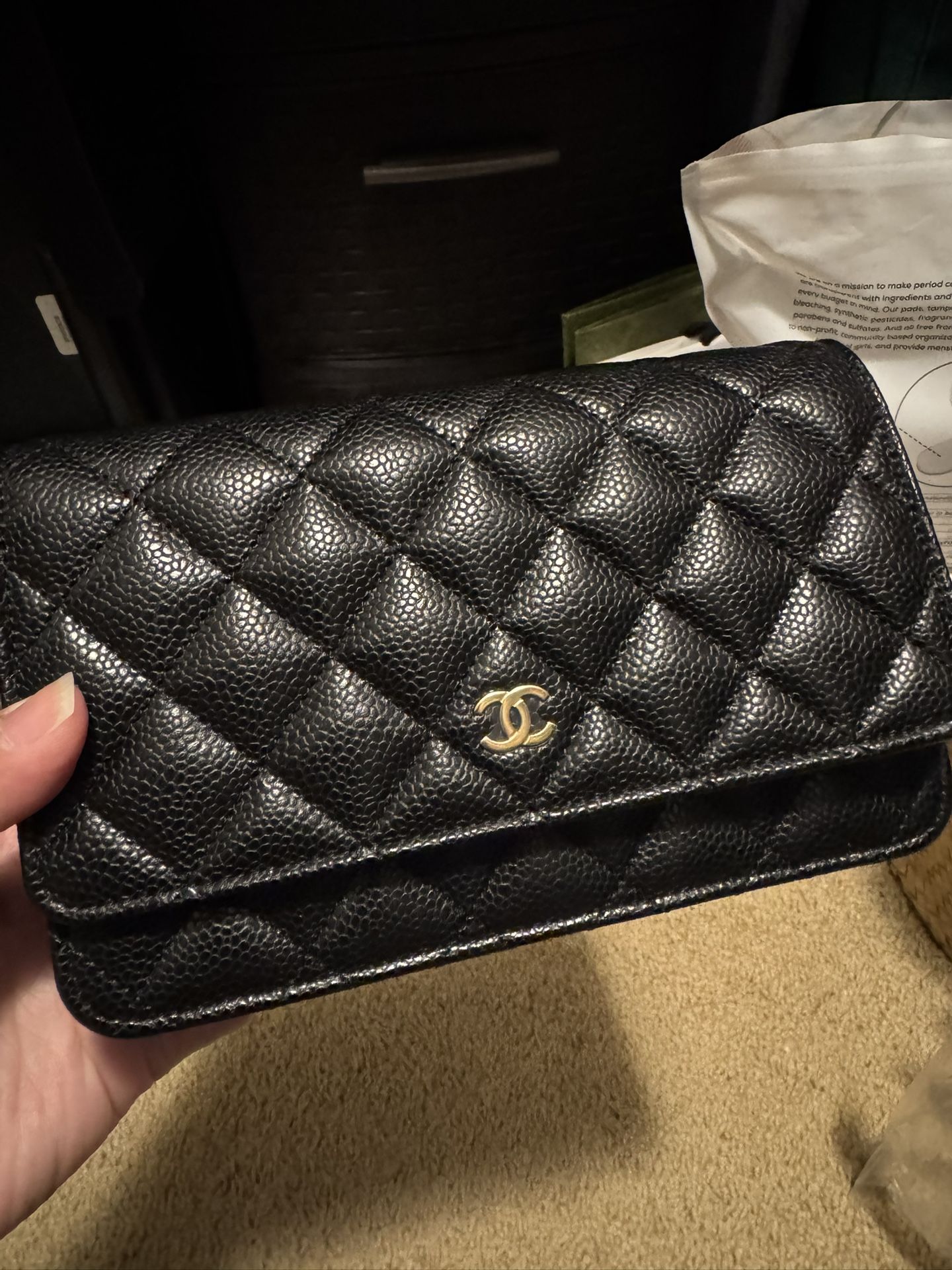 NEW authentic 💯 Chanel Wallet On Chain