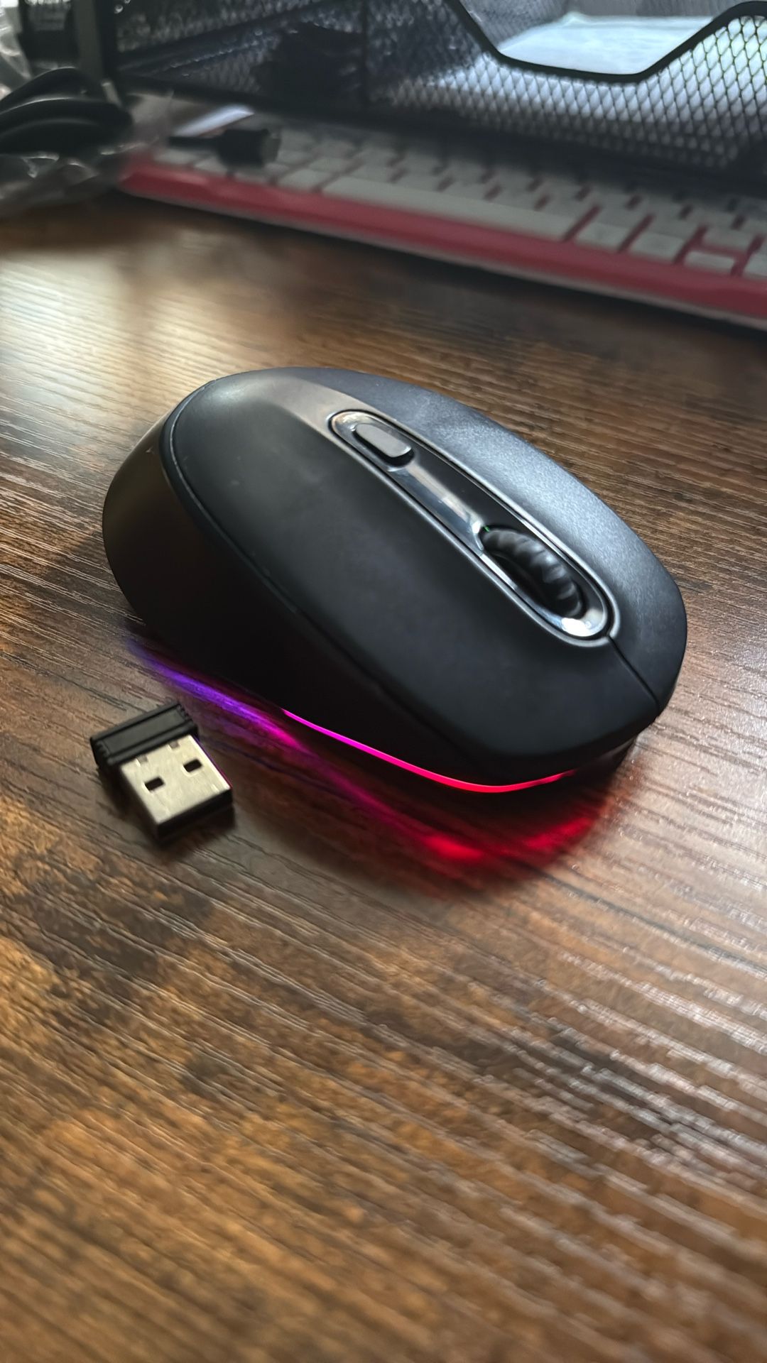 Rechargeable Wireless Light Up Mouse