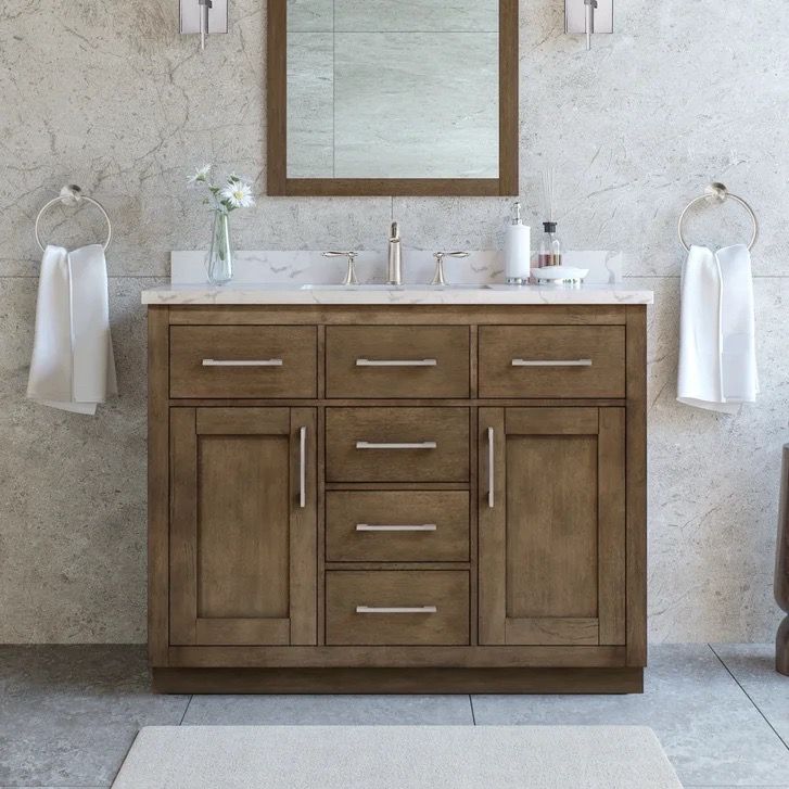 OVE Decors Alonso Bath Vanity in Brown 42” $599.99