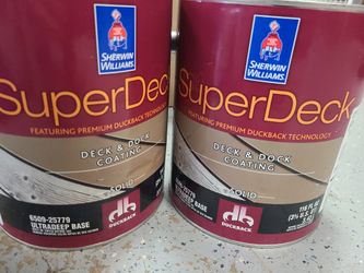 Sherwin Williams Deck & Dock -2 gal - Vintage Leather