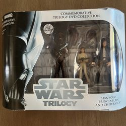 Star Wars Trilogy– Han Solo, Princess Leia & Chewy
