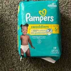New Bag Of Pampers Number5 