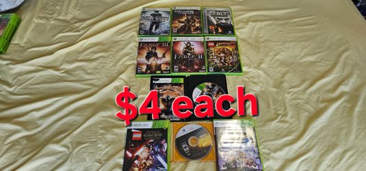 Xbox 360 games $4 each