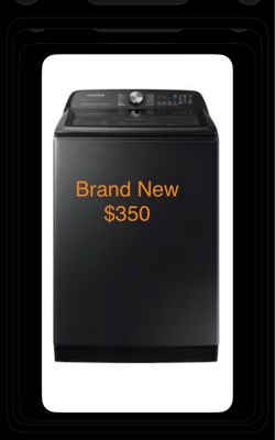 NEW SAMSUNG EXTRA LARGE WASHER NEW