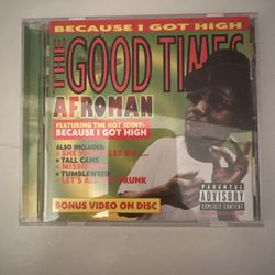 The Good Times by Afroman CD, Aug-2001, Universal Distribution With Signature