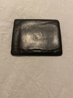 Prada, black leather men’s wallet