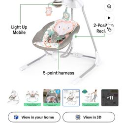 Baby Girl Swing 
