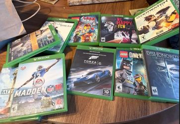 Xbox One Video Game Collection  ALL 10 for $35 obo